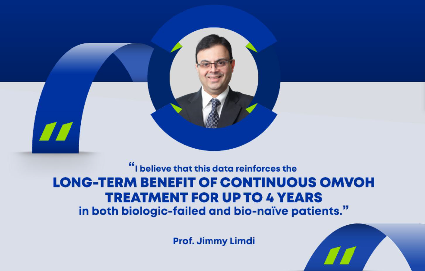 Prof. Jimmy Limdi: 4Year Long Term Remission with Omvoh